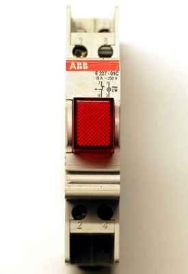 ABB TASTO PER PULSANTE CON GEMMA BLU ABB E220-G 