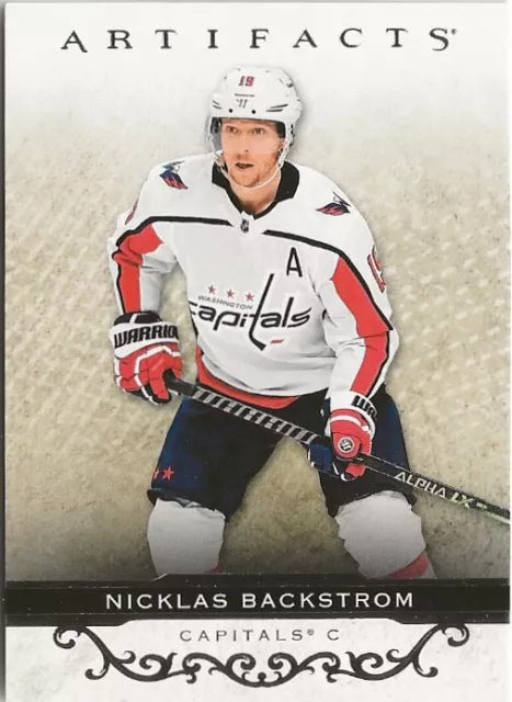 V48a) 2021-22 Upper Deck Artifacts Nicklas Backstrom #59 Washington Capitals