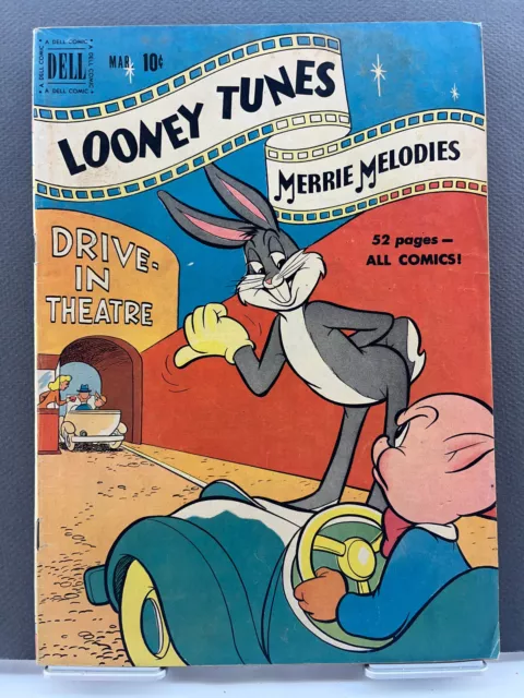 Looney Tunes & Merrie Melodies #113 Dell Comics 1951 4.5 Very Good Bugs Bunny