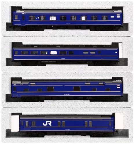 KATO HO scale 24 Sleeper Train Hokutosei Basic 4-Cars Set 3-515 Model Train