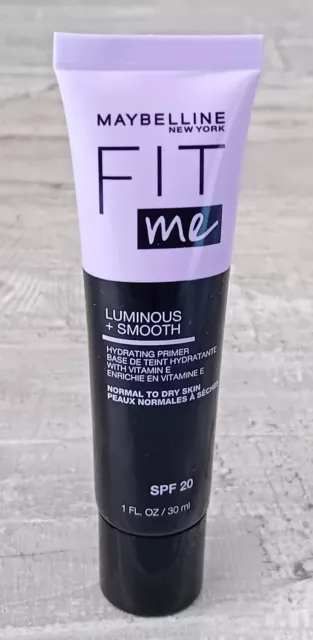 Maybelline New York FIT me LUMINOUS + SMOOTH Hydrating Primer SPF 20 -30 ml -Neu