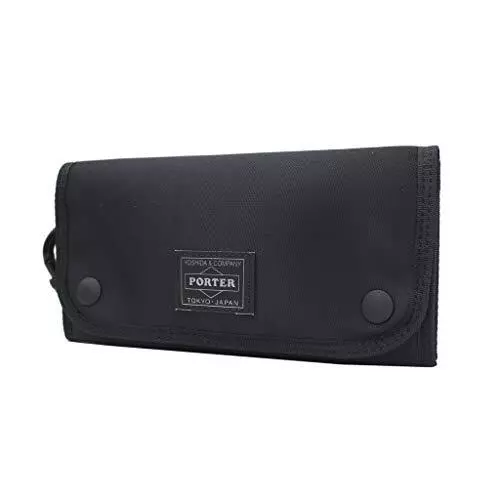 PORTER COMPART WALLET Long 538-16170 Black NEW Made In Japan