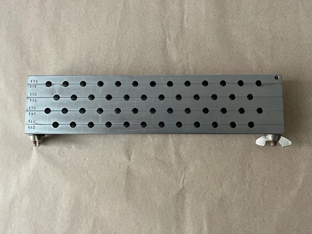 Globuli Gießform 50 Kanäle für 1 g Globuli, Suppositorien, Apotheke Labor
