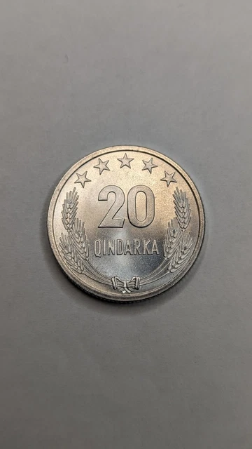 [🇦🇱Albania] - 20 Qindarka (1964) High Grade Coin