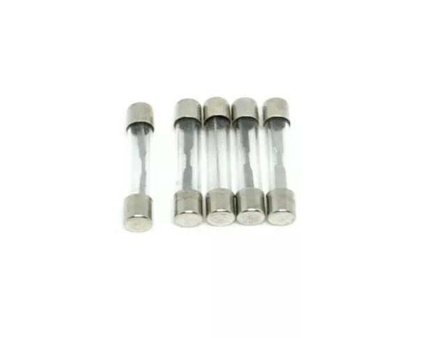 20 Fusibles en verre 25 Amperes 6,3 x 32mm  25A   Citroën Peugeot Renault Simca.