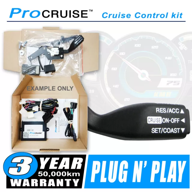 Cruise Control Kit fits TOYOTA Corolla ZRE152R Manual DEC|2006-ONWARDS (With Sta