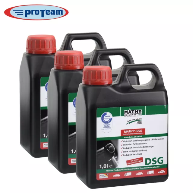 Mathy®  TDG (DSG)  3 Liter  Hochleistungs Additiv für Doppelkupplungsgetriebe