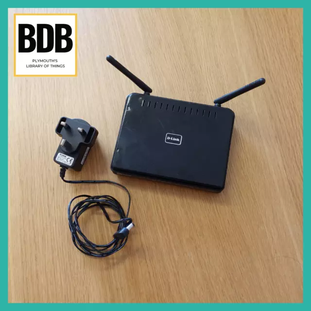 D-Link Wireless N 300 Router DIR-615 4-port
