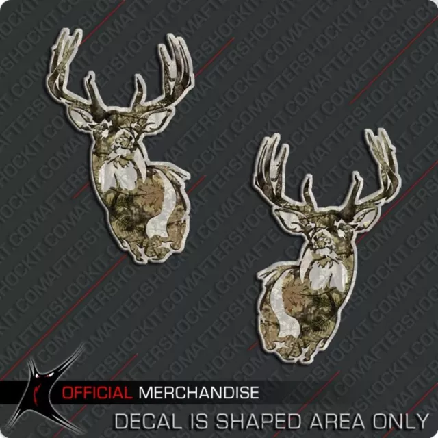 Camouflage Whitetail Deer Decal Sticker Big Buck Rack for Hoyt Mathews Elite PSE