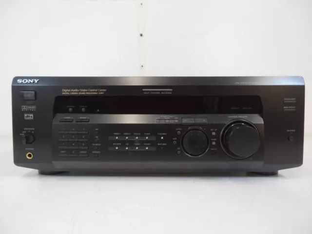 Zs4C3 Used Sony Str-De835 Am/Fm 5.1 Channel 100 Watt Stereo Receiver No Remote