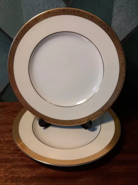 2 x Minton Westminster K154 19.5cm Side/Salad Plates (7.25 inches) 1st Quality