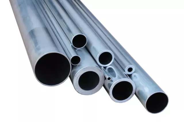 Aluminium Tube Rond AlMgSi0,5 Longueur 1000mm Tuyau Profilé Tube Ø6mm - Ø150mm