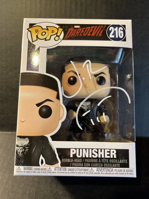 Jon Bernthal Signed Funko Pop Beckett  The Punisher Daredevil