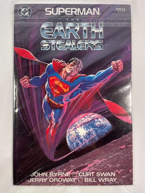 Superman The Earth Stealers #1 (1988) One-Shot John Byrne Curt Swan