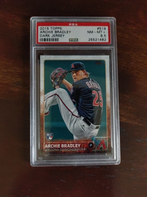 2015 Topps Archie Bradley Dark Jersey RC NM-MT + 8.5 #519