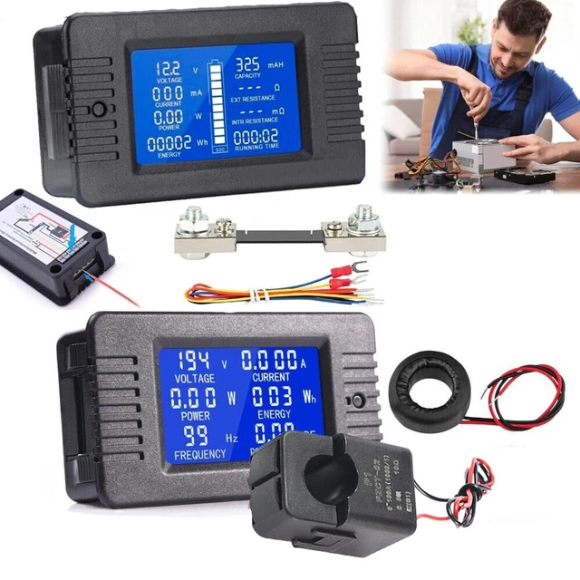 Amperometro Amperometro Amperometro Voltmetro Voltmetro Analogico Amperometro Amperometro Analogico Monitor Batteria Amperometro Guida DIN 12v Voltmetro Tester di Tensione