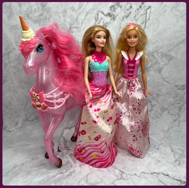 Barbie princess deals and unicorn giftset
