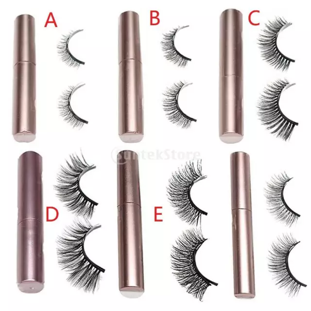 Magnetic Eyelashes with Eyeliner Extension Kit for Makeup Natural Look