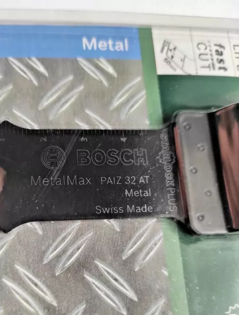 Bosch Starlock Plus  PAIZ 32 AT Metal Carbide Tauchsägeblatt  32 x 50 mm 2