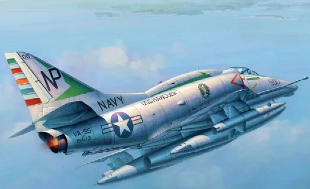 Trumpeter 02266 1:32 A4E Skyhawk Attack Aircraft Plastic Model Kit