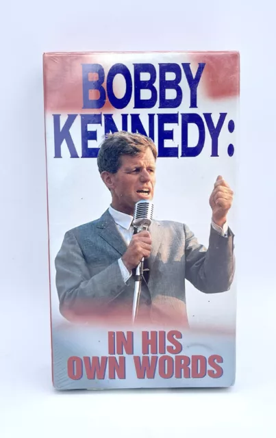 BOBBY KENNEDY: IN His Own Words HBO VHS TAPE BRAND NEW/ SEALED