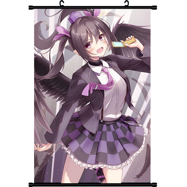 touhou himekaidou hatate Cosplay HD Home Decor Poster Wall Scroll 60X90cm HHY