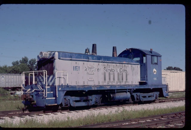 IEI CONTAINER SERVICES NW2 435 rare KODACHROME ORIGINAL SLIDE