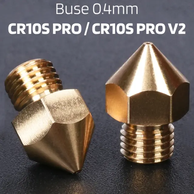Buse laiton 0.4mm pour Creality CR-10S PRO / CR-10S PRO V2 imprimante 3d printer