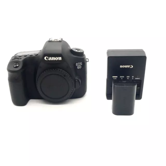MINT Canon EOS 6D 20.2MP Digital SLR Camera - Black (Body Only) #4