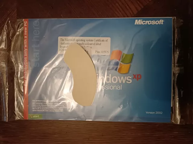 Microsoft Windows XP - Professional - Unopened.