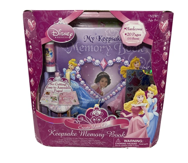 DISNEY PRINCESS CREATE Your Own Keepsake Memory Book 20 01 PicClick