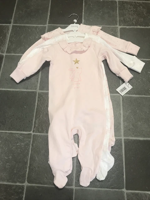 Baby Girls Clothes Bundle Nutmeg Matalan All Brand New Age 3-6 Months 6 Items 2