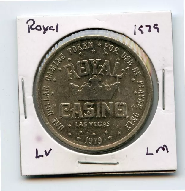 1.00 Token from the Royal  Casino Las Vegas Nevada (LM) 1979
