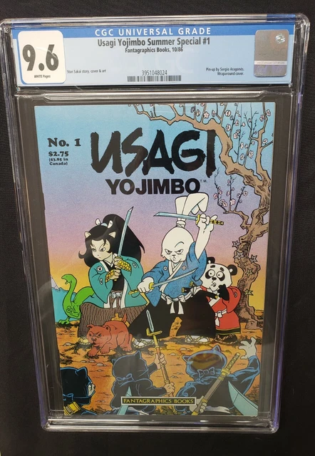 Usagi Yojimbo Summer Special #1 Stan Sakai Fantagraphics 1986 1st Print CGC 9.6