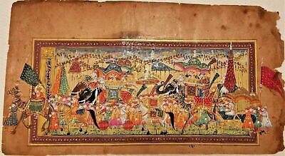 Indo - Persian miniature painting of the finest quality, Rajasthan, 18th century