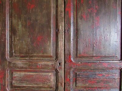 Antique Pair Mexican Old Door-Patina-Rustic-47x109.5x2-Barn Doors-Barn Door-Tall 3