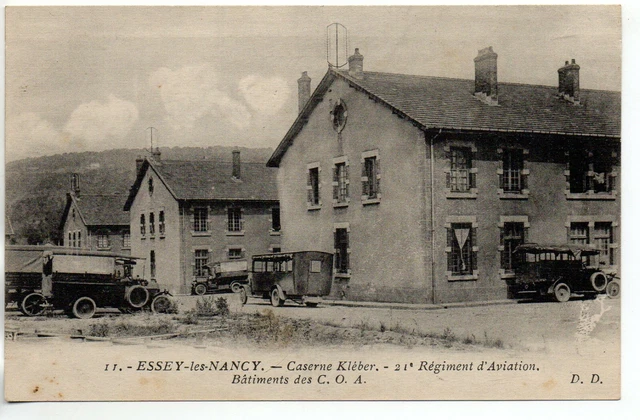 ESSEY LES NANCY - Meurthe et Moselle - CPA 54 - Caserne Kleber régiment Aviation