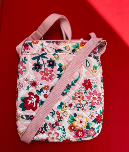Vera Bradley PRAIRIE PAISLEY RFID Mini Hipster Crossbody Purse NWT $60