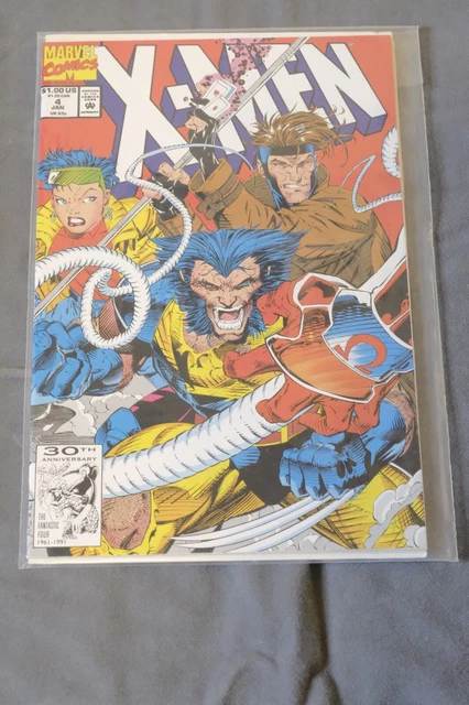 X-Men 4 (Jan 1992) 1st Appearance Omega Red Marvel Comic Direct Edition 