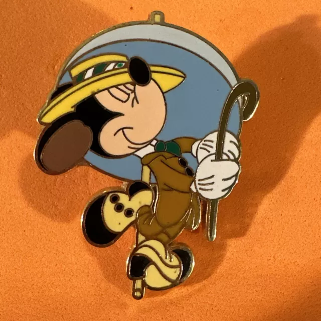 Disney Collectible Pin, Mickey Mouse As Dapper Dan.