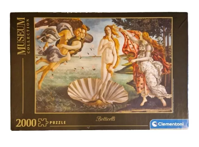 Clementoni 32572 El Nacimiento de Botticelli 2000pcs Museum Collection Birth of