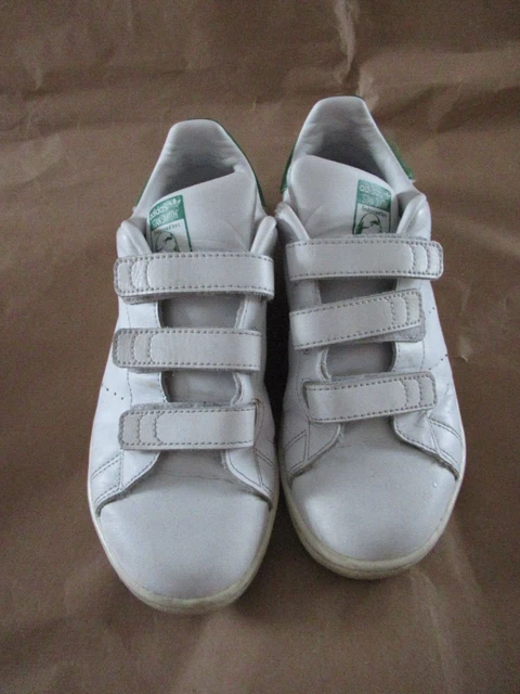 ADIDAS STAN SMITH straps white size 2.5 uk 10.00 PicClick UK