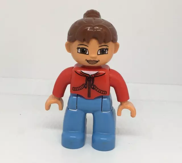 LEGO Duplo : Fille - Figurine Personnage - Réf 47394pb114 - Set 5795 6156 5634