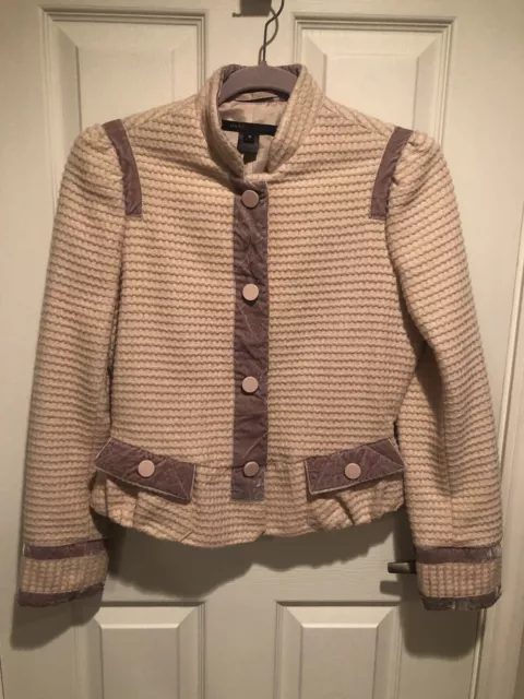Marc Jacobs Vintage Wool Blazer Jacket. Pink/ Mauve. Size 6.