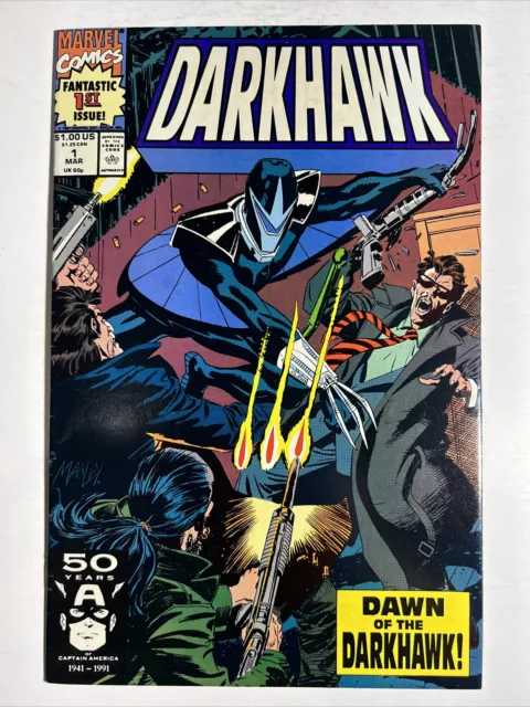 Darkhawk #1 1991 - 1st APPEARANCE GOTG MCU Hobgoblin Sleepwalker Marvel Comics