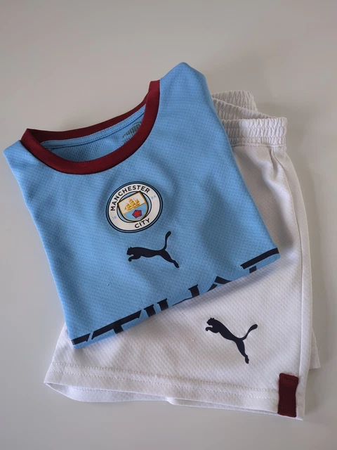 Kids Man City Football Kit Age 5-6  Season 22/23