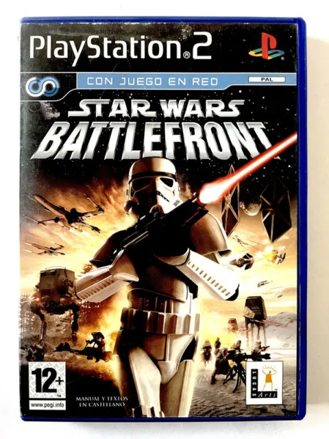 Star Wars Battlefront Videojuego Completo Perfecto Estado Pal Ps2
