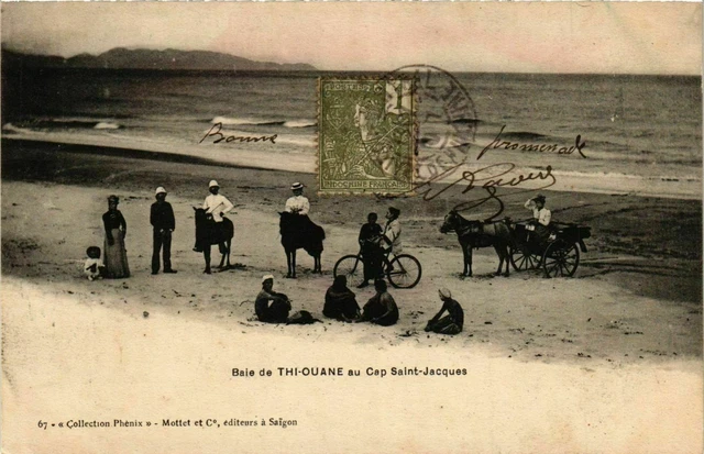CPA AK Bay of Thi-Ouane au Cap Saint-Jacques VIETNAM-INDOCHINA (840888)