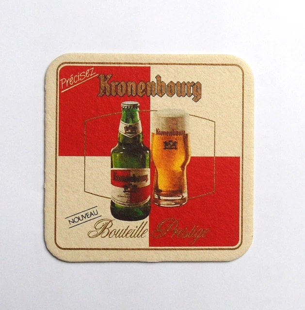 Lot 5x100 sous bocks-dessous de verres à bière en carton épais neufs