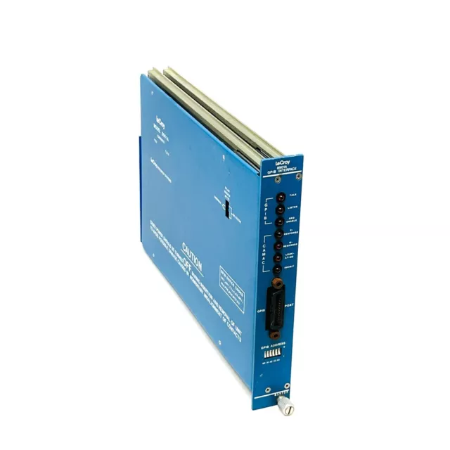 LeCroy Model 8901A GPIB Interface and Controller CAMAC Module Plug In, 450 kbps